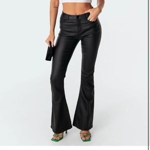 Edikted Luna faux leather pants brand new